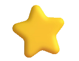 star, star yellow, nightlight stars, compression star yellow, toy compressive star