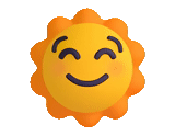 sorridendo, cartoon del sole, emoticon sole, sole sorride, sole sorridente