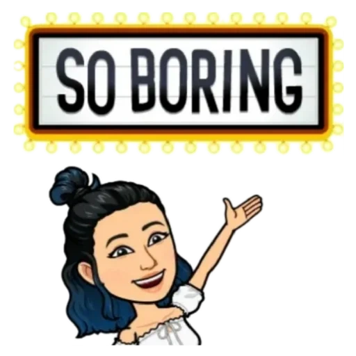 asiatique, jeune femme, bitstrips, mème ennuyeux, traduction ennuyeuse