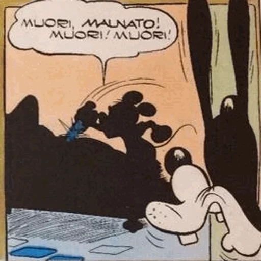 il maschio, topolino, snepa comic, mickey mouse comics