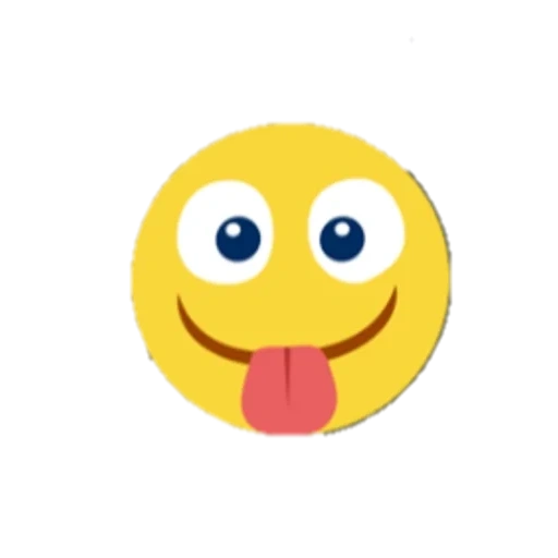 emoji, smiling face, emoji, smiley face language vector, a smiling face with its tongue sticking out