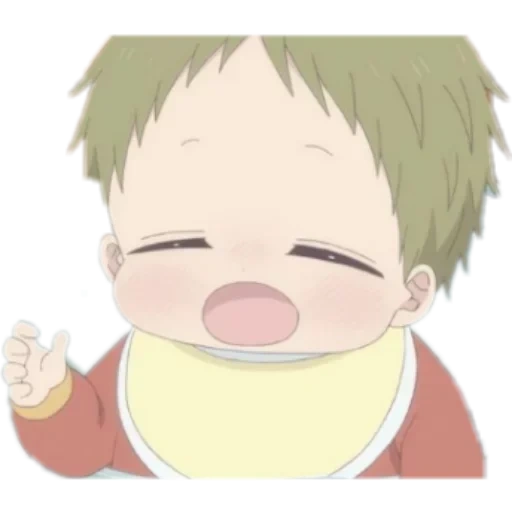 image, anime mignon, bébé anime, personnages d'anime, gakuen babysitters kotaro