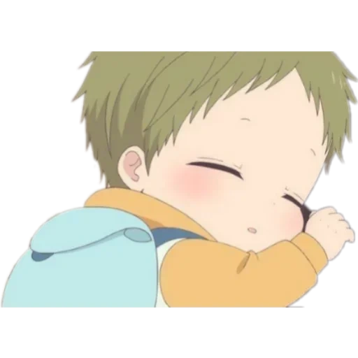 picture, anime kids, kotaro anime baby, school nannies kotaro, anime kotaro is small