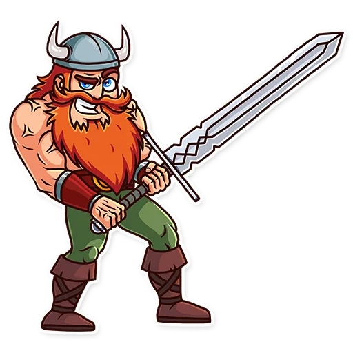 vikingos, vikings 7, troll vikingo, caricatura vikingo