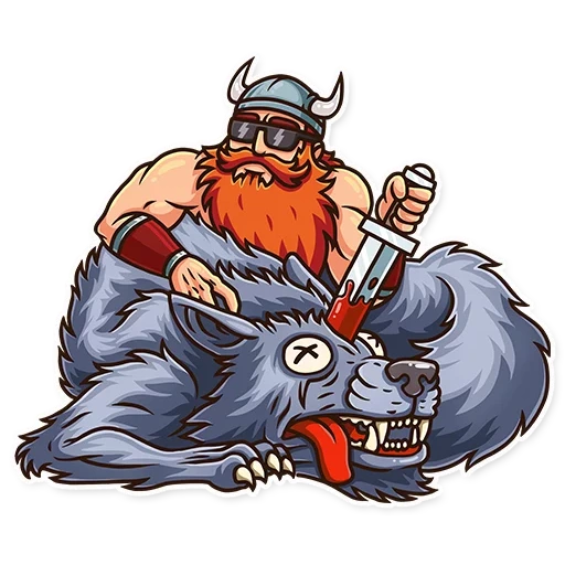 wikinger, wikinger, wikinger troll, emoji viking