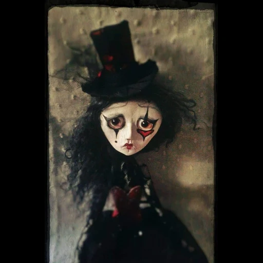 muñeca, figura, muñeca tim burton, muñeca gótica de blaise, la muñeca blaise es muy aterradora