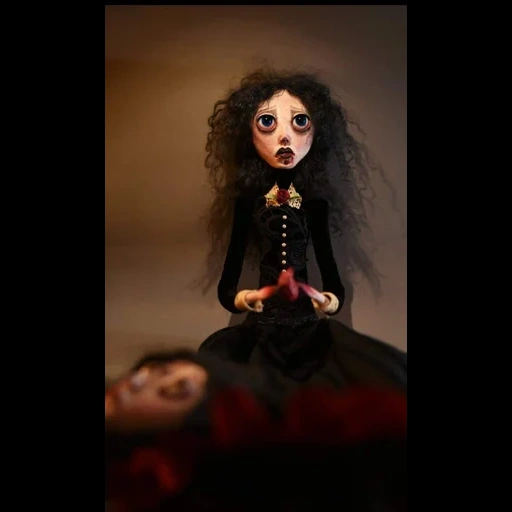 кукла, темнота, мрачные куклы, ооак монстер хай, готические куклы