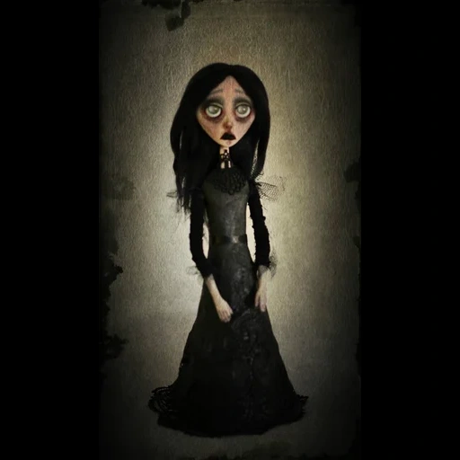 ivey pockett, boneka-boneka suram, macabri gothic