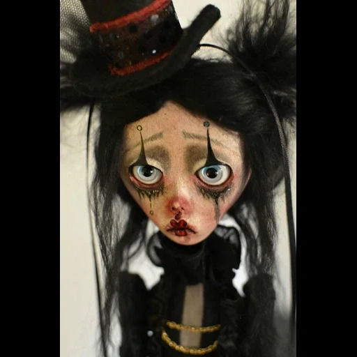 muñeca de terror de blaise, muñeca gótica de blaise, blaise ouac aterrador, muñeca de halloween blaise, miedo a la muñeca martínez