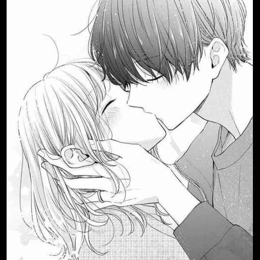 manga d'un couple, manga anime, manga doux, manga baiser, paires d'anime de mangas