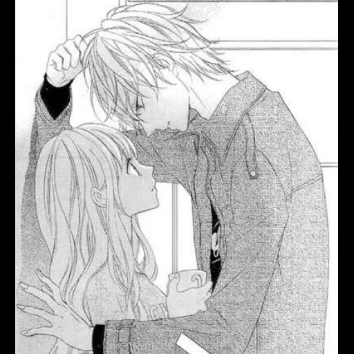 manga, anime manga, manga love, anime pairs of manga, manga shojo kiss