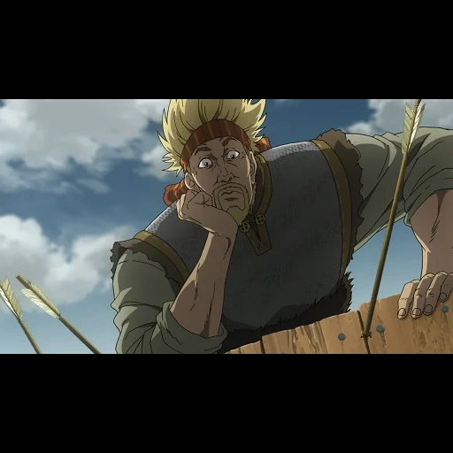 vinland saga, the legend of winland, the legend of tokelvenland, legend of torkel winland, stills of vinland saga animation series