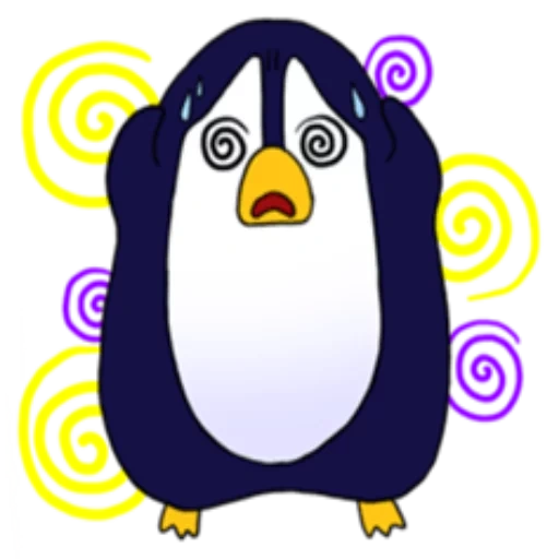 pinguin, pinguin, penguin abzeichen, penguinstil der grafik, cartoon stil penguin