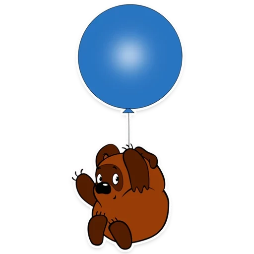 vinipukh ball, winnie der flusen ist ein ball, karikaturbälle, winnie der flusen eines ballons, winnie der flusen ist ein ballon