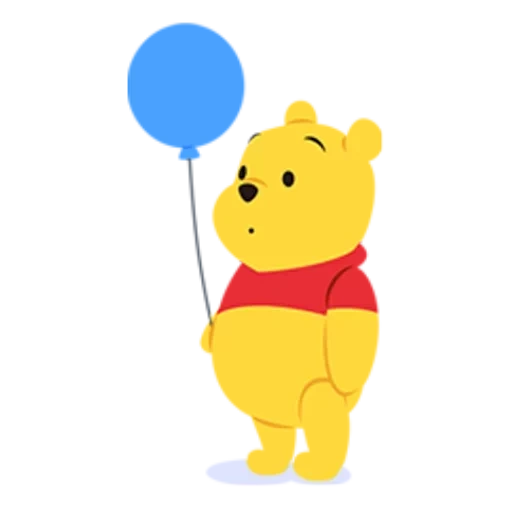 winnie si beruang, winnie pooh 10, winnie the fluff adalah bola, stiker winnie pooh, karakter winnie pooh