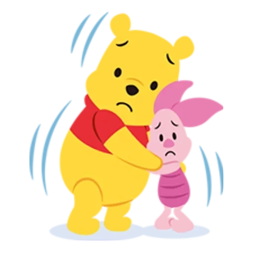 winnie the pooh, vini vini, winnie the pooh piggy, winnie the pooh smile, winnie the pooh piggy disney