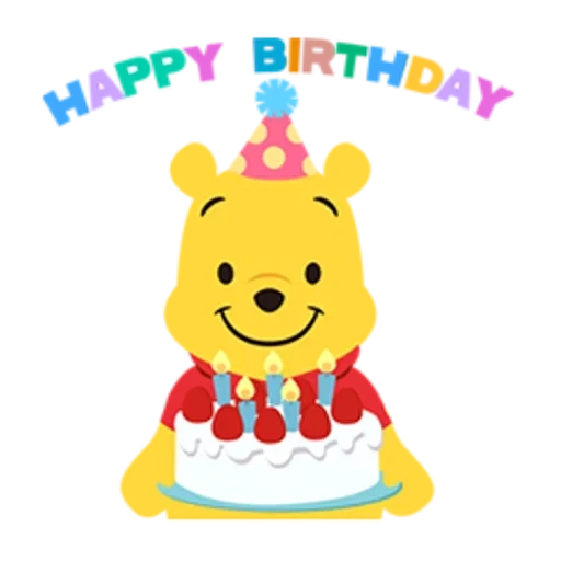 winnie, winnie the pooh, pastel winnie pukh, feliz cumpleaños winnie puh, feliz cumpleaños winnie the pooh