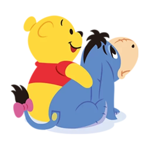 winnie the pooh, l'asino di winnie the pooh, amici di winnie the pooh, winnie the pooh eeyore, winnie the pooh and friends