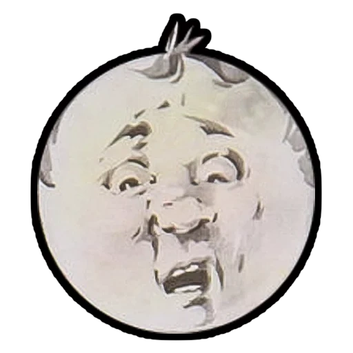 лицо на луне картина, голова луны, лицо, человек, the outer worlds moon head