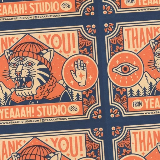 le decorazioni, stile vintage, fiaba 1969, progettazione grafica, poster vintage giapponese