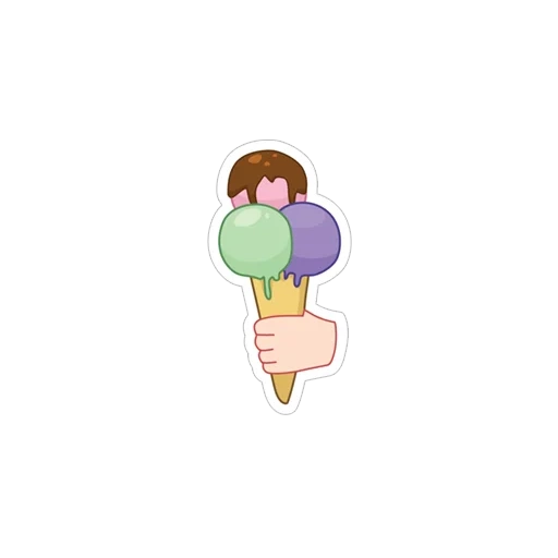clipart, sorvete, padrão de sorvete, ilustração de sorvete, menino com ilustração de sorvete