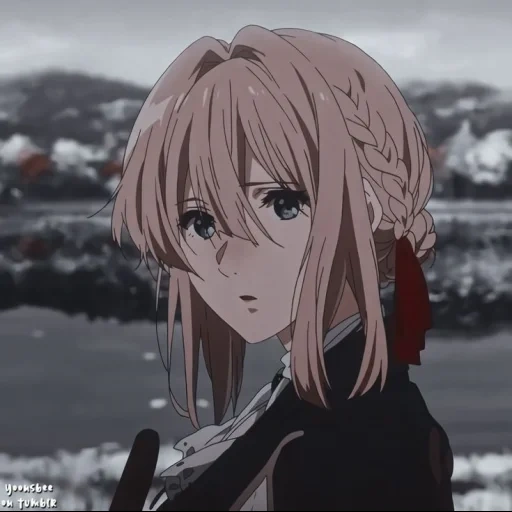 девушки аниме, violet evergarden, вайолет эвергарден, вайолет эвергарден арт, вайолет эвергарден тоору