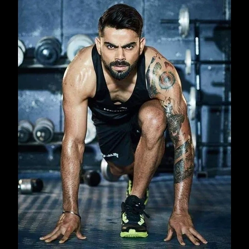 gym, virat, berbusa, gym workout, virat kohli workout