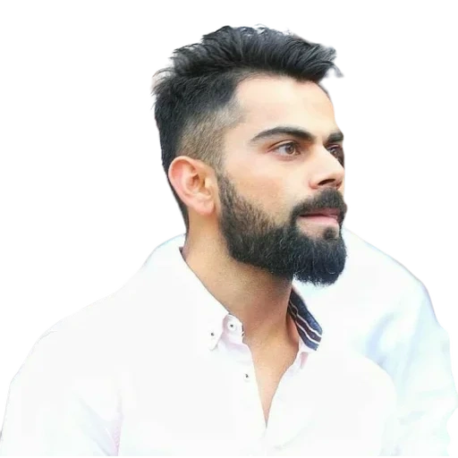 orang, pria, virat kohli, potongan rambut jenggot, gunting pria