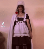 the dress of the maid, the maid's suit, the maid suit, a nice maid suit, cosplay maid suit