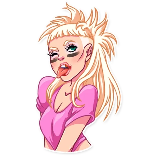 girl, yolandi, character, impromptu e charm