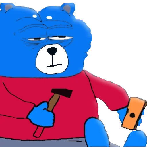 ragazzo, pepe bear, bear bobo, orso orso, brawl stars arts