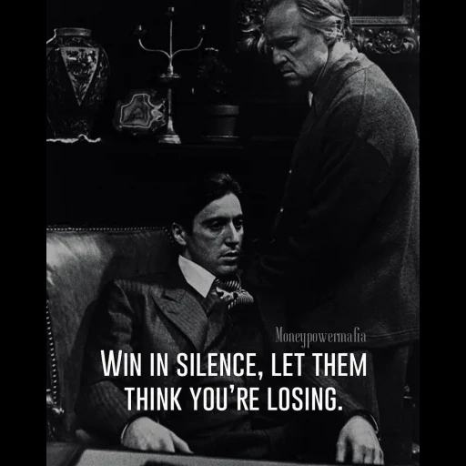 godfather, vito corleone, citations de bandits, citations patristiques, le film du parrain 1972 al pacino