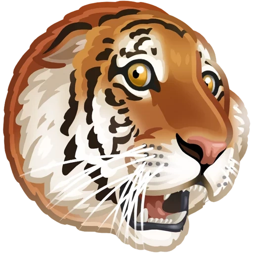 wwf, tiger, tiger sticker, siberian tiger