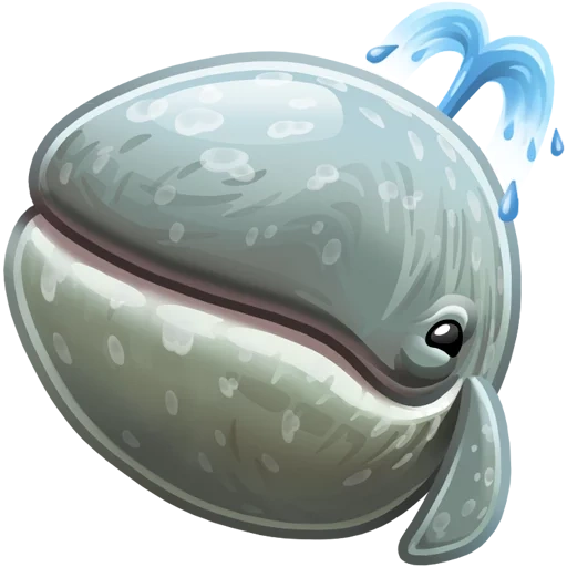 ballena gris, ballenas emoji, kit smilik, kit sin antecedentes