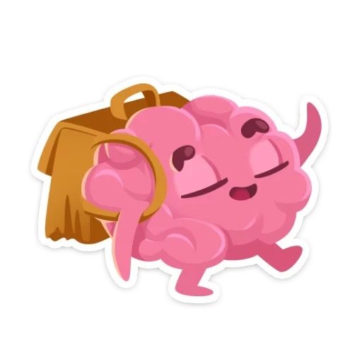 cerveau, un jouet, le cerveau des emoji, cochon de timosha