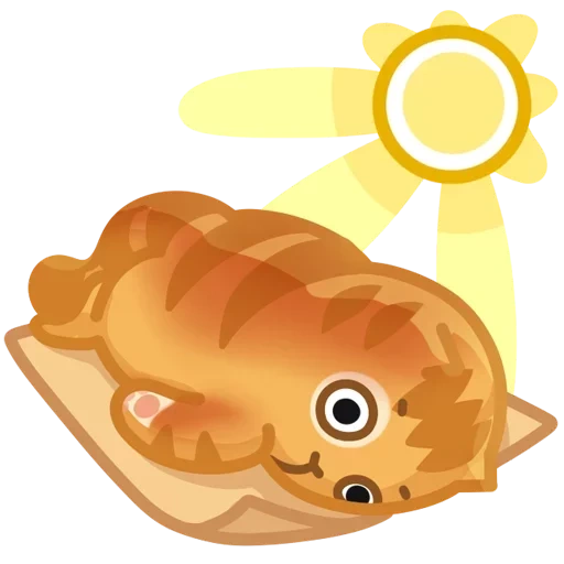 crapaud à pain, poisson sucré, motif taiyaki, petit poisson de dessin animé