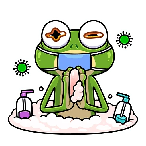 frog, frog, frog, frog kvakusha, frog stickers
