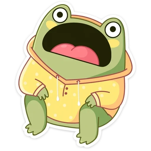 funnel, funnel frog, frog character, cute frog pattern