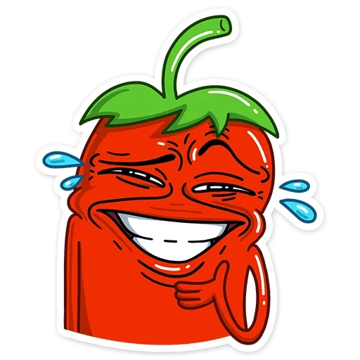 edison pepper, desenho de pimenta, pimenta agressiva, edison pepper, edison pepper watsap