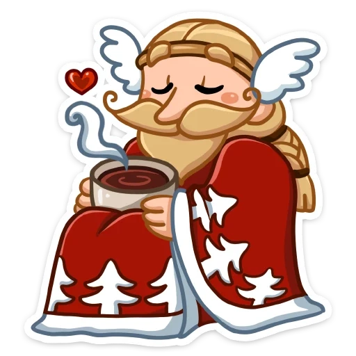 wikinger, emoji viking, weihnachten santa klaus, cartoon santa klaus, weihnachtsmann zeichnung
