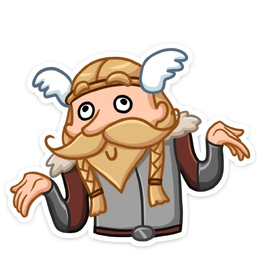 diggi, viking, emoji viking, smiley watsap viking