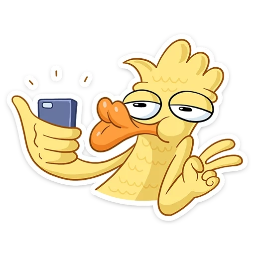 zak, canard, téléphone