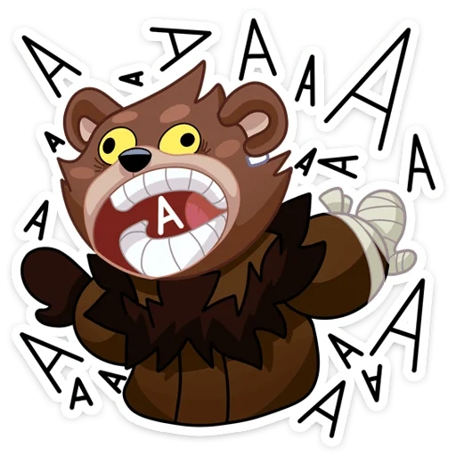 emoji, bear