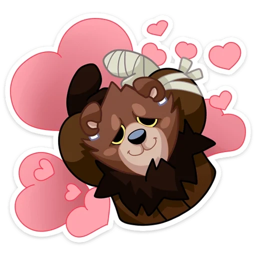 emoji, bear