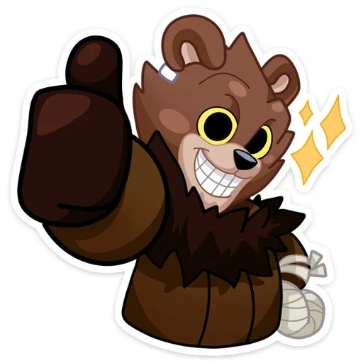 emoticônes, bear