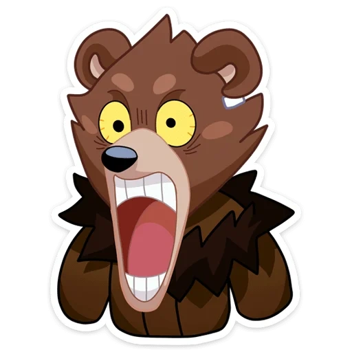 emoticônes, bear