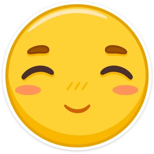 emoji, soleil, souriant, autocollants emoji