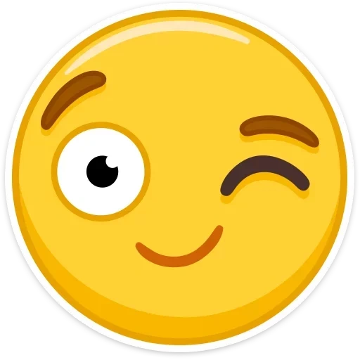 emoji, emoge, emoji, enfant, clignotant