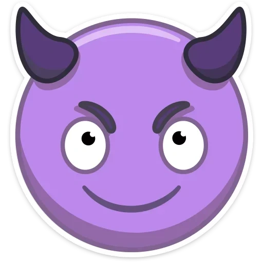 emoge, emoji, violet