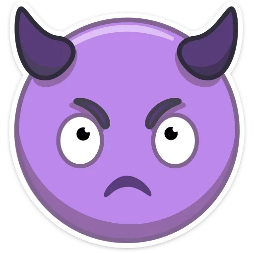 emoji, emoticon di emoticon, viola